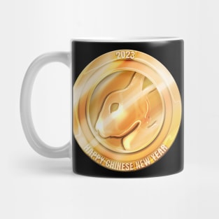 Rabbit Coin 2023 Happy Chinese New Year Mug